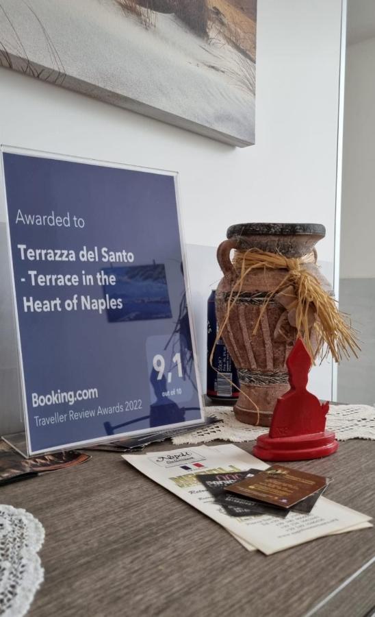 Terrazza Del Santo 2,0 - La Terrazza Nel Cuore Di Napoli Zewnętrze zdjęcie